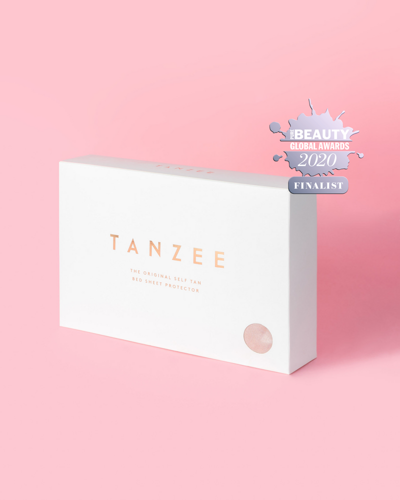 Rose Gold Tanzee | Self Tan Bed Sheet Protector